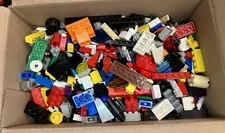 2.3 lbs Bulk Lot Of Assorted LEGO With Lego Boat