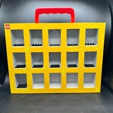 Vintage LEGO 15 Minifigure Collector's Box Display Carrying Case (121T2)