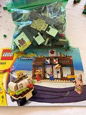 LEGO SpongeBob SquarePants Set 3833 Instruction Manual w/ Pieces SpongeBob
