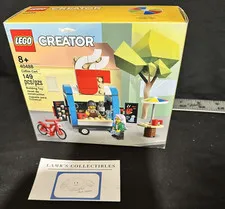 Lego Creator Coffee Cart 40488 Retired Limited Edition Gift with purchase 2022