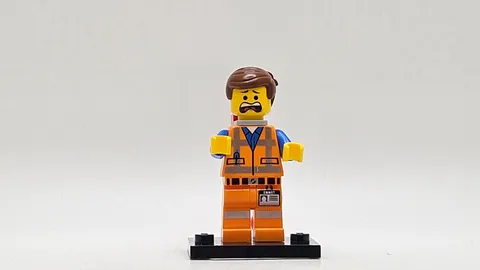 LEGO authentic Emmet tlm078 The LEGO Movie 70815 Piece de la Resistance