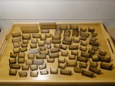 Lego Windshield Lot Smoked gray translucent bricks windscreen