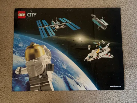 Lego 2011 Lego City Space Fold-out Poster