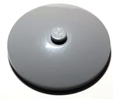 Lego 3960 Umbrella Light Bluish Gray Dish 4 x 4 Inverted City Home Pool Cafe