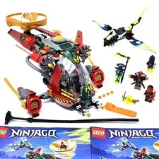LEGO NINJAGO Ronin R.E.X. 70735 100% Complete w/ Minifigures & Manual RETIRED