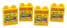 LEGO Lot of 4 LEGO DUPLO Legoland Commemorative Bricks Discovery Center