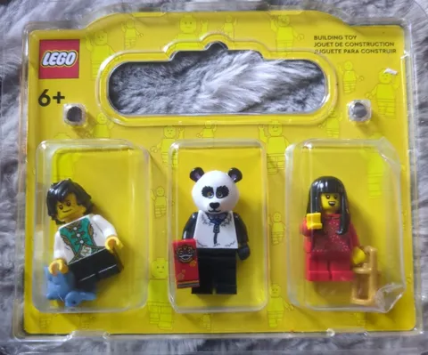 LEGO Minifigure Trio Pack Minifigure Blister 3-Pack  MPN 852766 - Panda