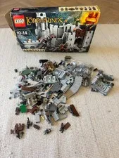 LEGO Lord of the Rings 9474 Battle of Helm’s Deep Parts Lot w/ Box Near Complete