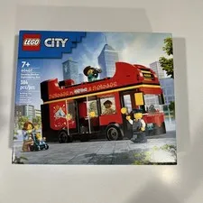 LEGO CITY: Red Double-Decker Sightseeing Bus (60407)