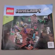 Lego Minecraft 21176 The Jungle Abomination Instruction Manual ONLY