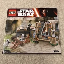 Star Wars Lego 75139 Battle on Takonda Toy Building Instructions Manual Book