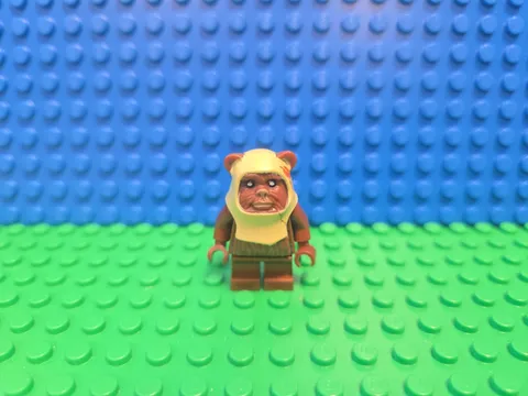 LEGO Paploo Minifigure Ewok 8038 852845 sw0238 Star Wars CMF Lot Rare Retired 