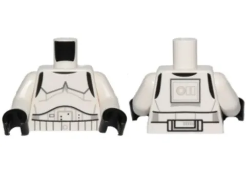 LEGO® Part 973pb1810c01 - Torso SW Armor Stormtrooper