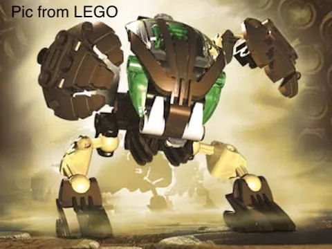 LEGO Bionicle Bohrok 8560 Pahrak Set Complete Note