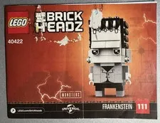 LEGO BRICK HEADZ Frankenstein # 40422 Instructions Manual ONLY