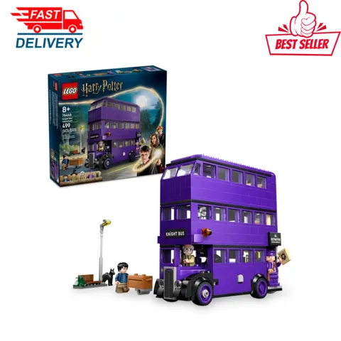 LEGO 76446 Harry Potter Knight Bus Adventure Iconic Toy Vehicle Block Kit