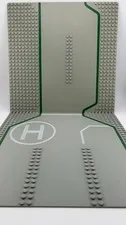 Two vintage Lego Helipad Base Plates 32x32
