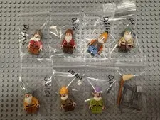 LEGO Disney Snow White The 7 Dwarfs’ Minifigures Only Brand New Assembled!