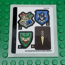 LEGO Sticker Sheet for Set 75946 Hungarian Horntail Triwizard Challenge Genuine
