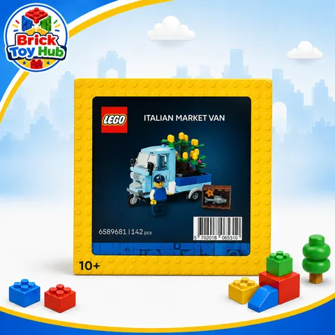 LEGO Italian Market Van 6589681 6589679 Ideas GWP New Sealed 142 pcs