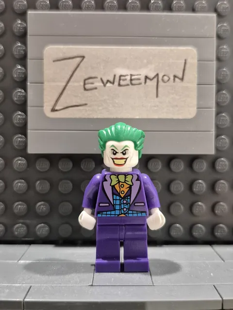 The Joker Batman Marvel DC Super Hero Lego figure minifigure minifig
