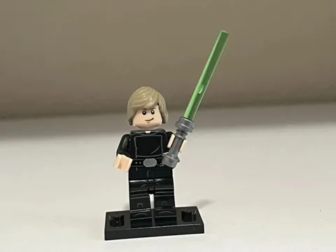Lego Star Wars Luke Skywalker Jedi Master Minifigure Custom Printed
