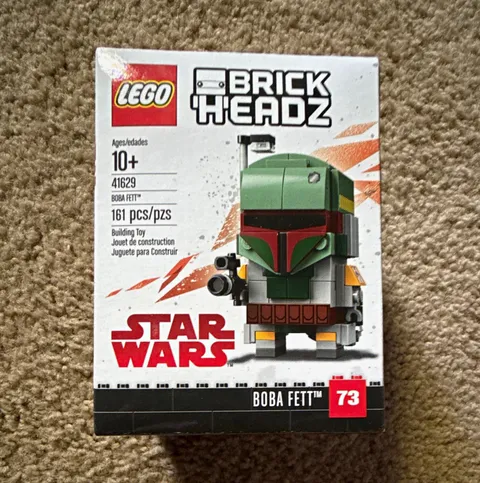 LEGO BrickHeadz Star Wars Boba Fett 41629 Complete Set 161 pcs 2018 NEW & SEALED