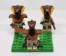 LEGO Ninjago Pyro Whipper with Armor + (2) Pyro Slayer Minifigure Retired CMF 