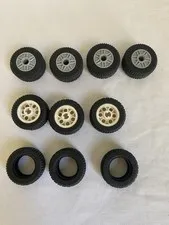Lot of 10 Lego Tires #70