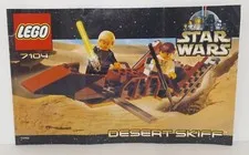 Lego Manual Only For Set 7104 Star Wars Desert Skiff