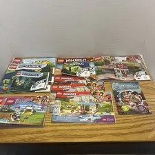 LEGO Ninjago Minecraft Disney Juniors Friends Manual Lot Of 12 21158 43183 21156