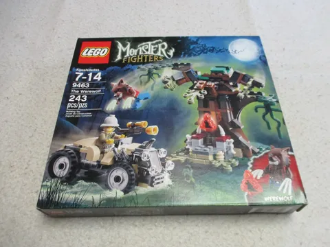LEGO MONSTER FIGHTERS 9463 THE WEREWOLF SET 243 PCS NEW SEALED 2012