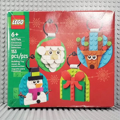 NEW - LEGO - 40744 Christmas Ornament Selection - Retired - Sealed - Ships Fast!
