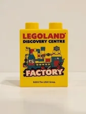 LEGO DUPLO - 2015 Legoland Discovery Centre Factory - 1 x 2 x 2 Yellow Brick