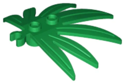 9x Fern Leaf Plant Green 6X5 10884 42949 Green Ppz 9 Pieces