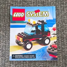 LEGO System 5963 Instruction Manual Booklet 1991 Illustrated English