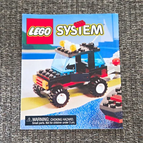 LEGO System 5963 Instruction Manual Booklet 1991 Illustrated English