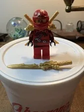 Lego Ninjago Kai Minifigure Rise of the Snakes with Swords Great Condition