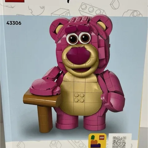 LEGO Disney 43306 Lotso Instruction Manual Booklet