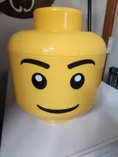 LEGO Collection ORIGINAL SORT & STORE LARGE LEGO HEAD STORAGE CONTAINER
