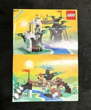 LEGO 6071 Legoland Forestmen's Crossing Instruction Manual Only