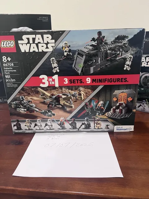 New Sealed Exclusive Retired LEGO Star Wars: Galactic Adventures Pack (66708)