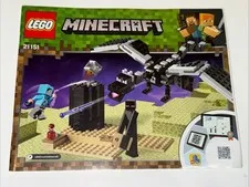 LEGO Minecraft - Manual Only - 21151 The End Battle