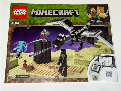 LEGO Minecraft - Manual Only - 21151 The End Battle