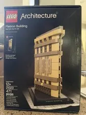 LEGO Architecture Flatiron Building 21023 Landmark Series 471 pcs Booklet 2015