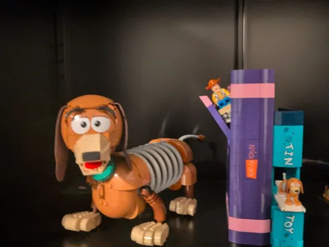 LEGO Disney Toy Story Slinky Dog Bookends 43301 Complete Set