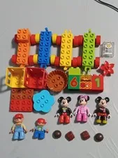 Lego Duplo Figures Lot Mickey Mouse Minnie Mouse+ Others Cars Parts Lot View ALL