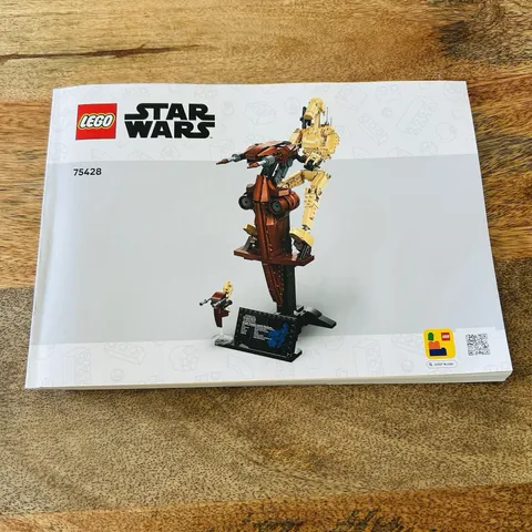 LEGO Star Wars Battle Droid with STAP 75428 - Instruction Book Only