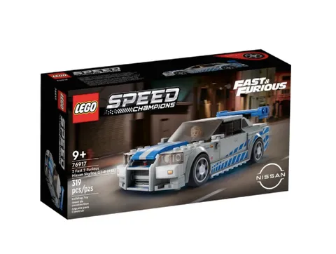 LEGO Speed Champions 2 Fast 2 Furious Nissan Skyline GT-R R34 76917 Race Car