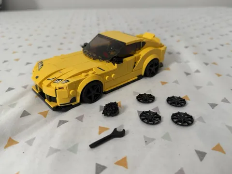 LEGO Speed Champions 76901 Toyota GR Supra 299pc Complete Set w/ Brick Separator